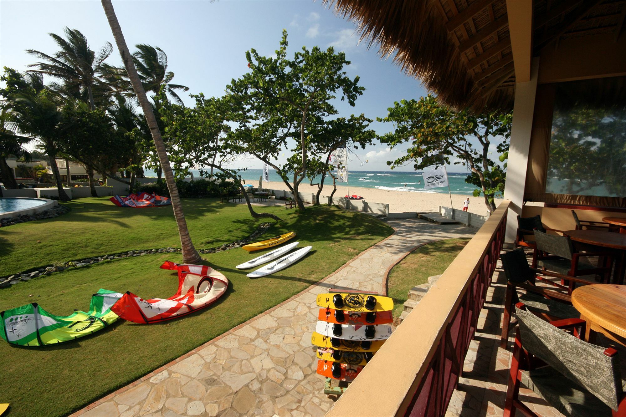 Agualina Kite Resort Кабарете Екстериор снимка